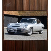 Металлическая табличка Jaguar Coombs E-Type GT by Frua (Series I)